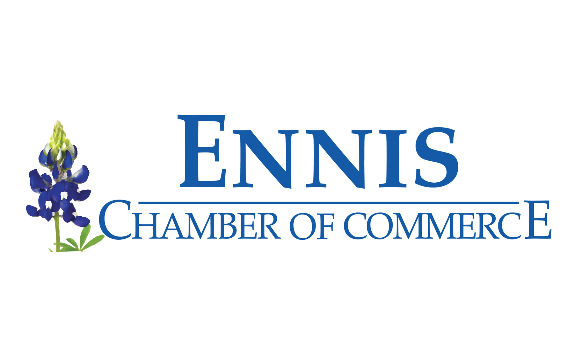 Ennis TX chamber of commerce logo