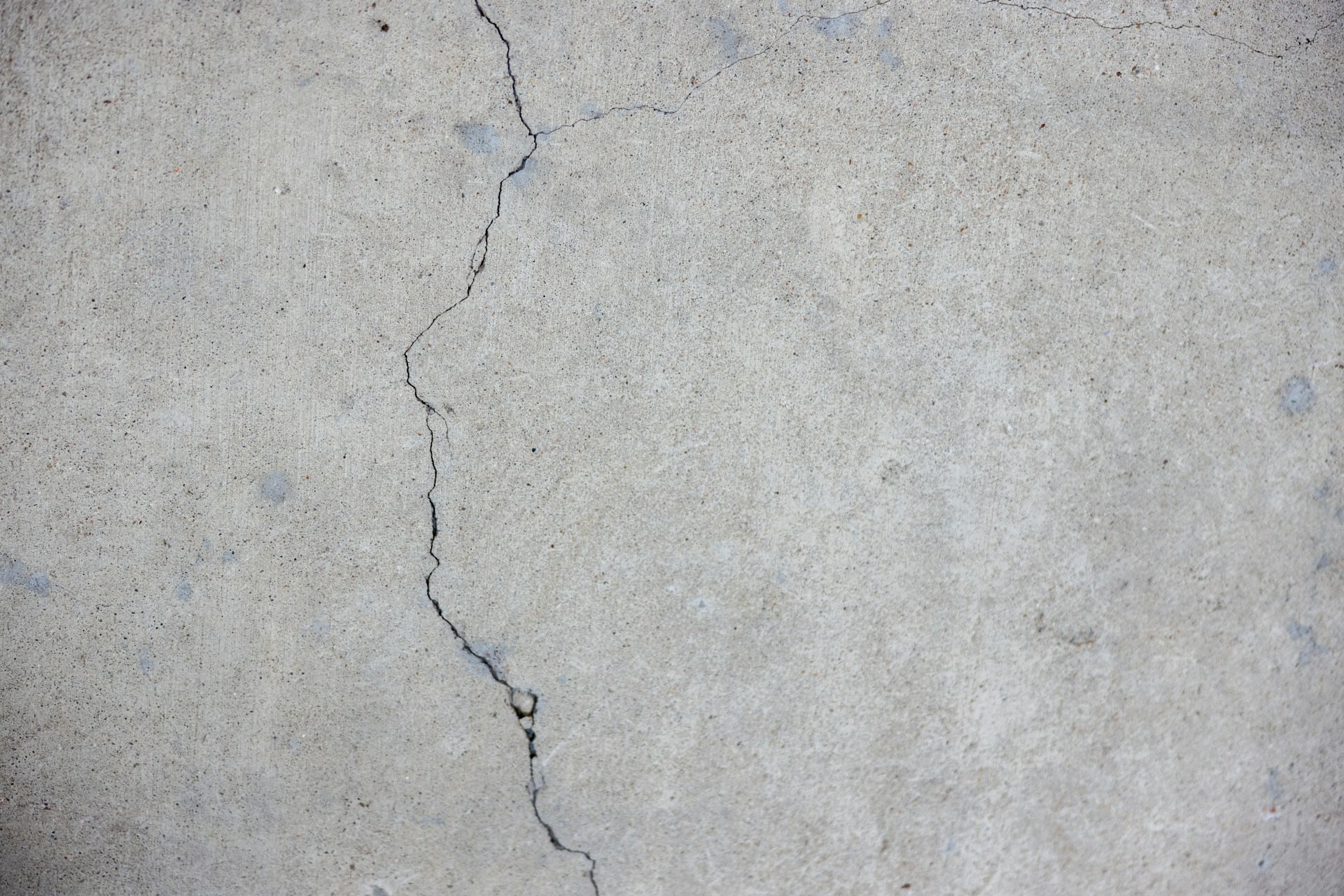 cracked concrete