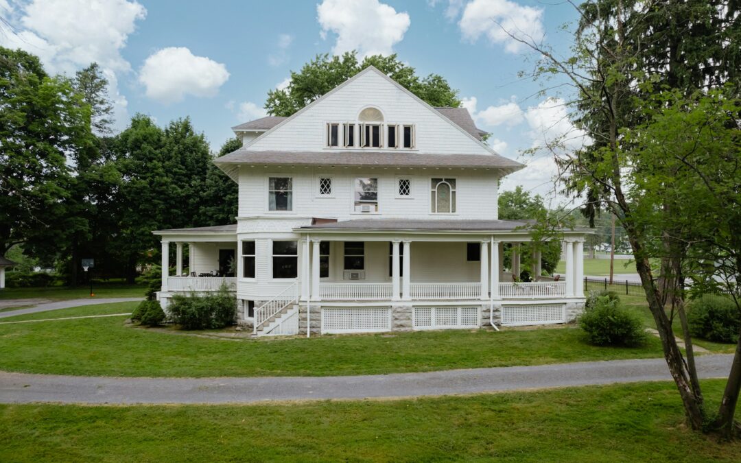 two-story house